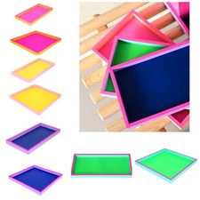 Tablett Tischdeko Deko Neon