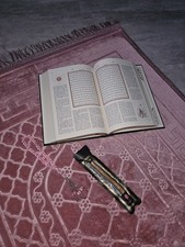 Gebetsteppich Set Rosa, Koran
