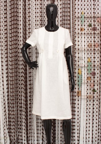 Burberry london leinenkleid - burberry,