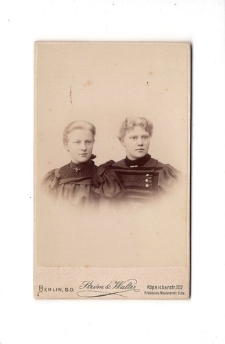 Cdv foto damenportrait - foto,