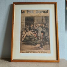 Die kleine gerahmte Zeitung