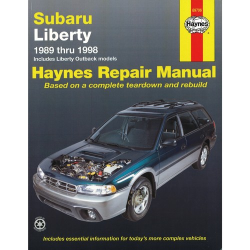 Subaru liberty 1989 1998 - liberty, 1989-1998