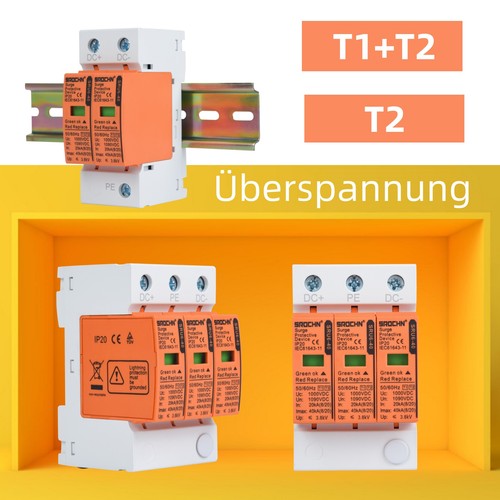 überspannungsschutz t2 - Überspannungsschutz, t2/t1+t2