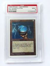 ? Magic the Gathering:  Icy Manipulator (UC) • UNLIMITED (1993) • PSA 9