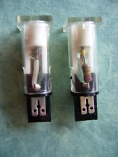 2x Signalleuchte 380V 1mA Weiß 16x16mm Glimmlampe Kontrolllampe Signallampe