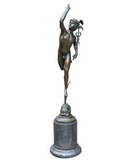 Bronze Figur Hermes Merkur