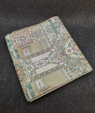 Original japanischer Kimono Obi Gürtel aus Seide Fukuro Hanhaba Maru