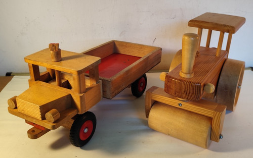 Ddr holzspielzeug lkw - ddr,