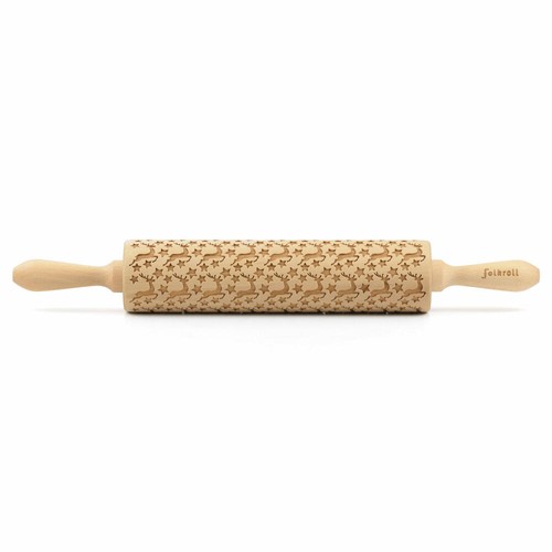 Folkroll teigrolle rentier - folkroll,