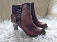 Stiefletten Mustang Gr.38 NEU sehr Elegant, Leder