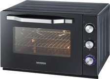 Backofen XXL 60L schwarz 2200W