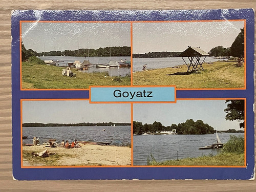 Ansichtskarte ddr goyatz - ddr,,