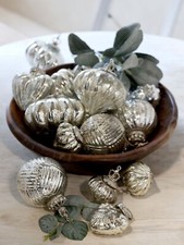Christbaumschmuck - silber -
