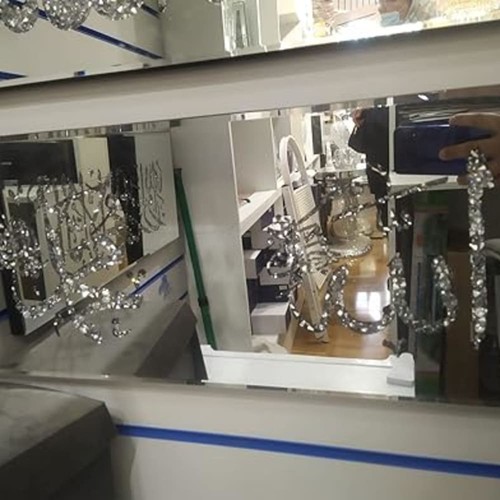 Verspiegelter diamant - verspiegelter,