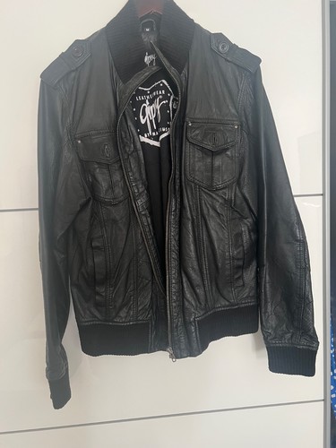 Leder jacke von - leder,
