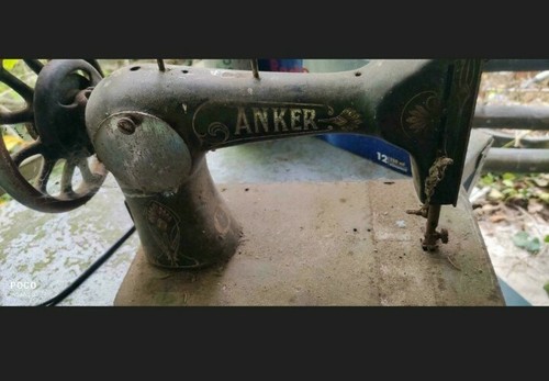 Alte anker nähmaschine antik - alte,