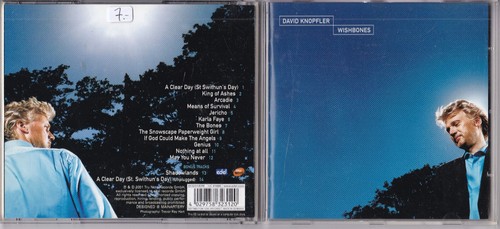 David knopfler wishbones cd - knopfler, -wishbones-