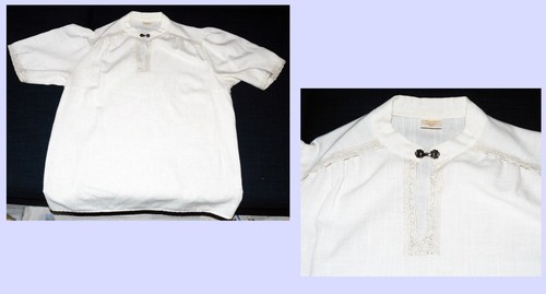 Vintage damenbluse mit - vintage,