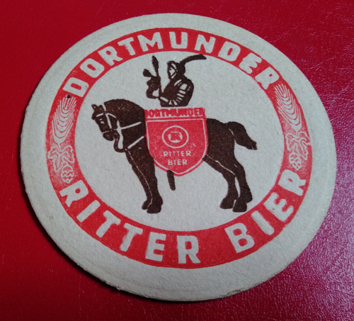 Bierdeckel brauerei dortmunder - bierdeckel,