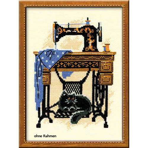 Riolis kreuzstich set katze - riolis, "katze