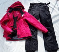 Skianzug Damen 38 pink schwarz