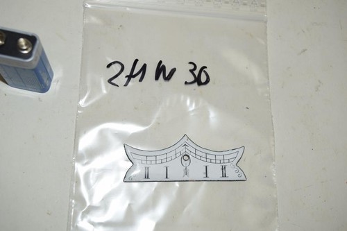 Pendelausschlag emailierter