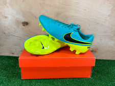 Nike Tiempo Mystic V FG 819236-307 US9,5 UK8,5 Blau Schuhe Stollen Herren Fuß...