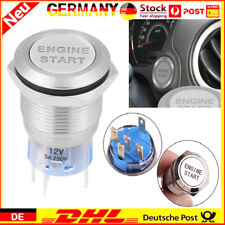 12V Universal Auto Motor Startknopf Druckschalter Zündung Starter Schalter DE