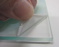 Acryl XT Platte 5mm Zuschnitt 500 x 250 mm - Kunststoffglas - Acrylglas - klar