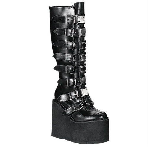 Demonia gothic plateau stiefel - gothic,
