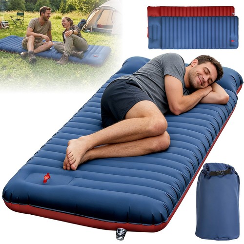 Aufblasbare campingmatte 12 - aufblasbare,
