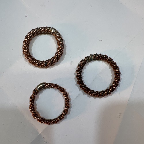 Stück kupfer tensor ringe - tensor,