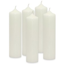 5 Stk Wenzel Stumpenkerzen