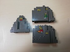 Lego 6558 - Rock Panel 4 x 10 x 6 rechteckig x2 Teil Nr. 6082  + 6083