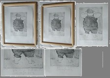 Lithographie signiert Kurt