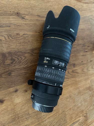 Sigma 200mm dg os - f/2.8, hsm