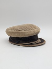Vintage Prinz Heinrich Mutze Cord hellbraun Germain Matrosenmütze Mütze