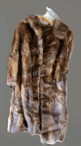 Vintage echtpelzmantel - vintage,