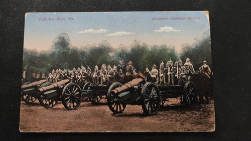 Alte postkarte bespannte - alte,