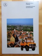 Broschüre, Prospekt, Mercedes UNIMOG U 1200, 24 Seiten, 1993, TOP ZUSTAND