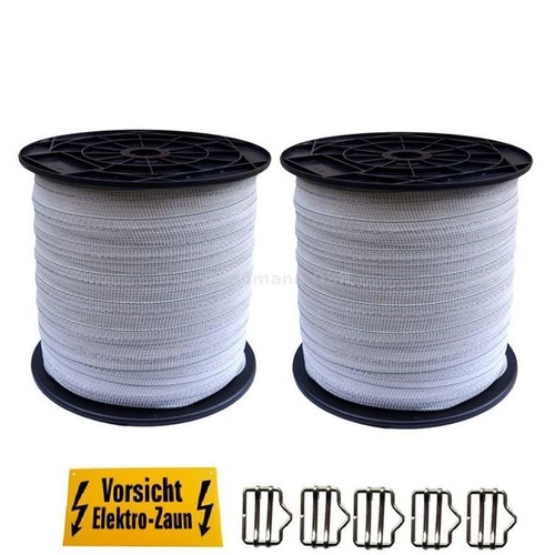 400 weidezaunband mm 8 - 400, mm,8