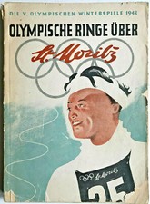 Olympische Ringe über St