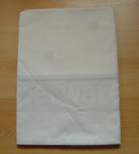 Tupperware Tischdecke hellblau elegant, mit Freundschaftsbrunnen-Motiv, neu, rar