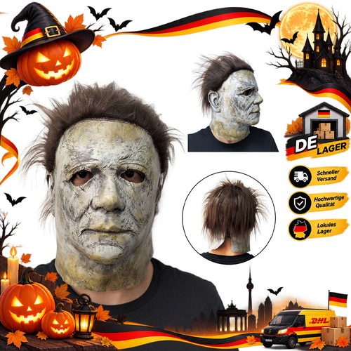 Deluxe michael myers maske - deluxe,