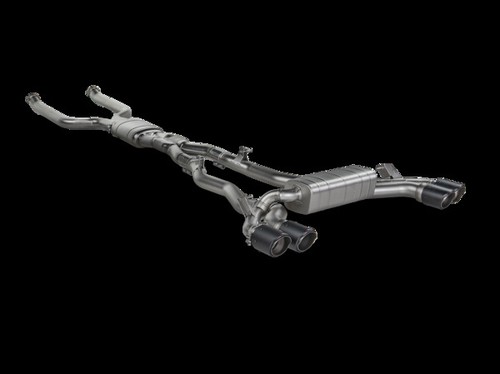 Akrapovic titan komplettanlage - titan,