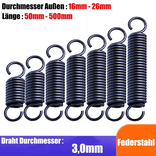Zugfeder draht durchmesser 0 - zugfeder, 3,0