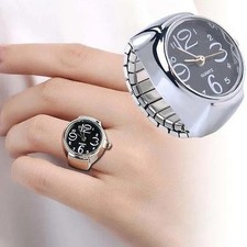Quarz Ring Uhr mit