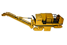 NZG Metallmodell Baumaschinen 299 Asphaltfräsmaschine Cat PR 450 1:50