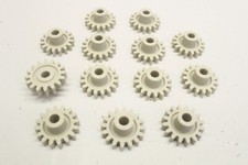 13x  35mm 16 Zahn Zahnrad Kunststoff Plastik Stirnrad 8