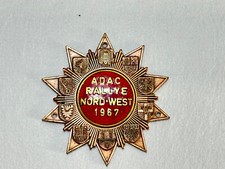 Plakette Badge ADAC Rallye